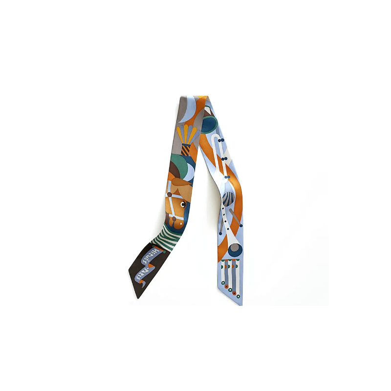 HERMES Silk Scarves Unisex Multicolor