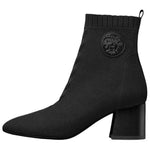 HERMES Volver Ankle Boots 6cm Women's Black