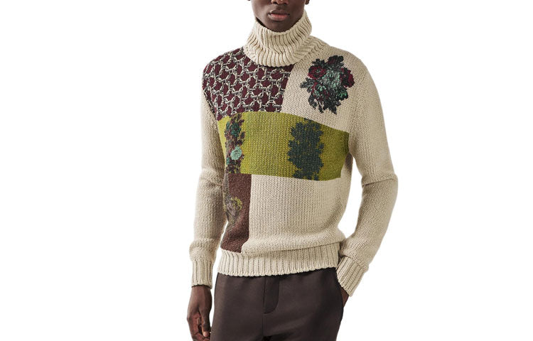 HERMES Sweaters Men Beige