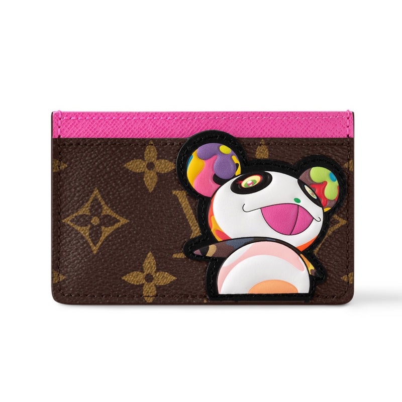 LOUIS VUITTON X Takashi Murakami Panda Card Holder Monogram