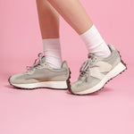 (WMNS) New Balance 327 'Grey Oak Sea Salt' WS327FC