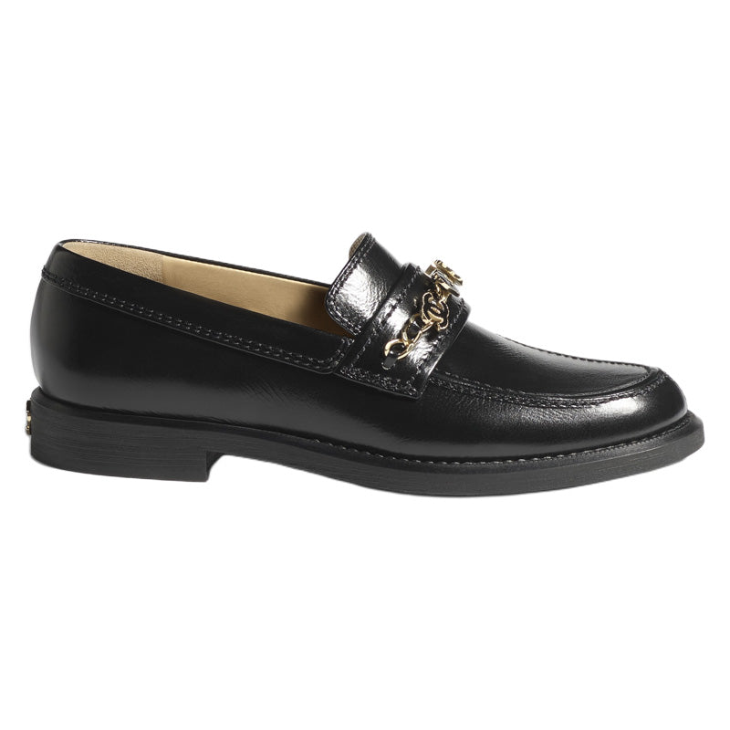 CHANEL Loafers Women's Black