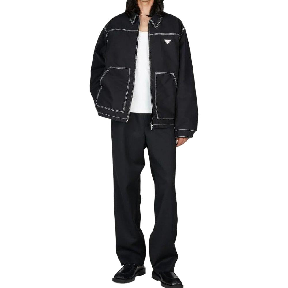 PRADA Jackets Men Black