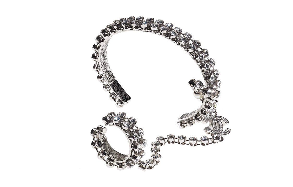 CHANEL Bangles Women's Silver