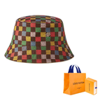 LOUIS VUITTON Lv Vers Damier Reversible Bucket Hat