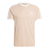 adidas Adicolor Classics 3-Stripes T-shirt Asia Sizing 'Beige' IZ2366