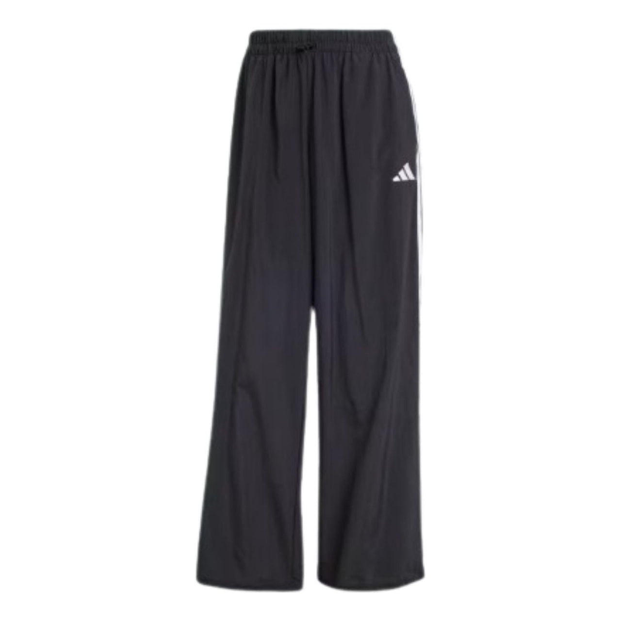 (WMNS) adidas Essentials 3-Stripes Lifestyle Sweat Parachute Pants 'Black White' JE1306