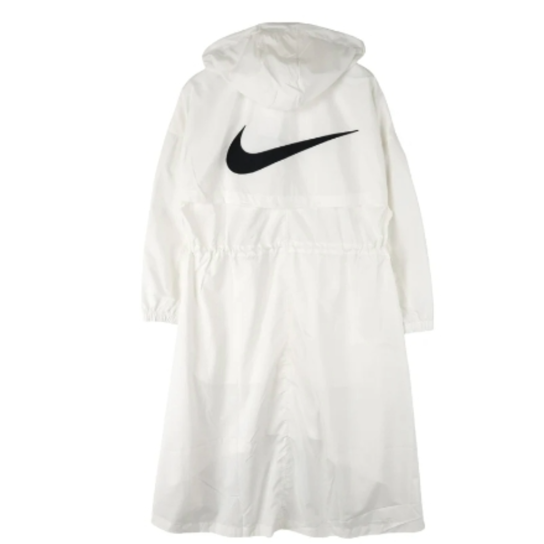(WMNS) Nike Sportswear Essential Windbreaker Coat 'White' FN2844-133