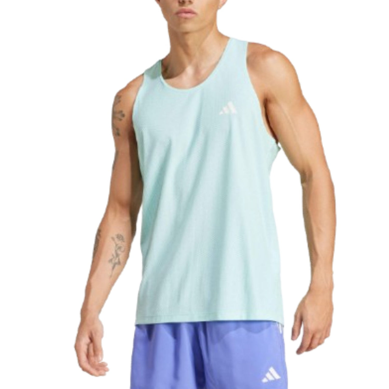 adidas Own The Run Tank Top 'Blue' IV5441