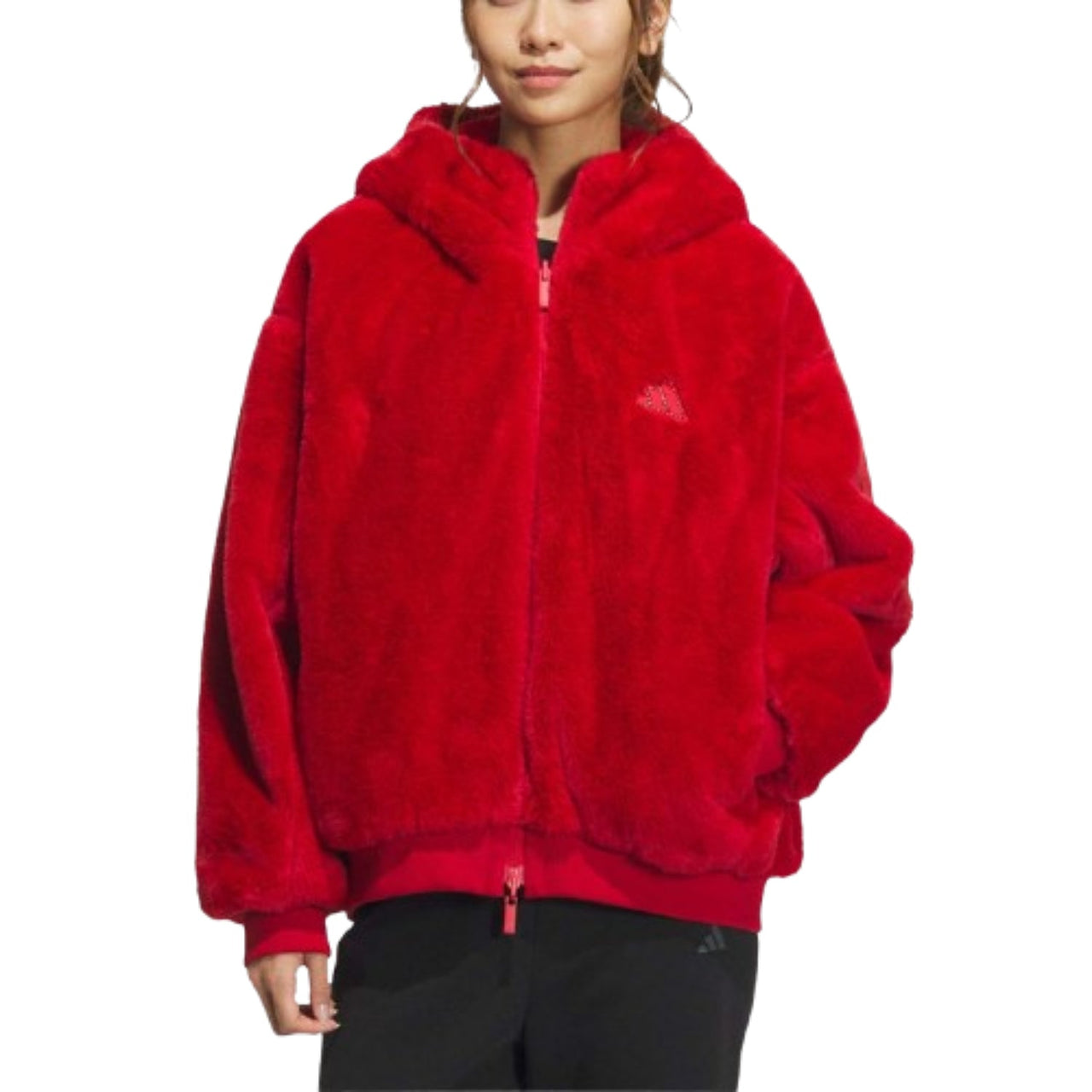 (WMNS) adidas Lunar New Year Jacket 'Red' JM8833