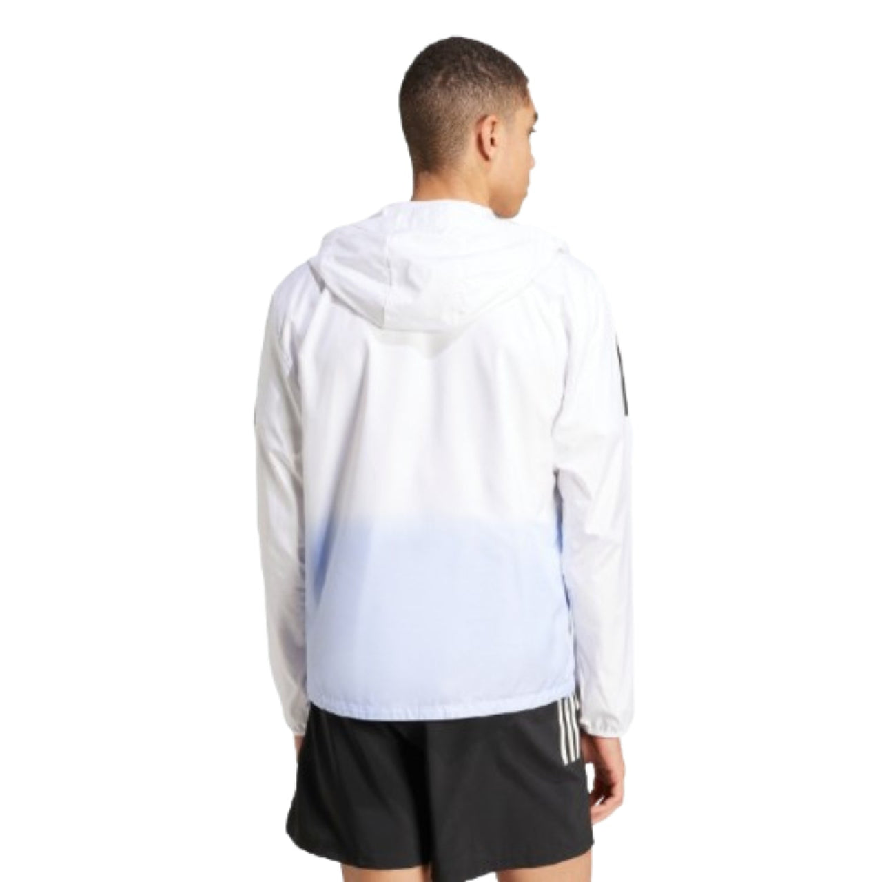 adidas Own the Run Colorblock Jacket 'White' JC9892