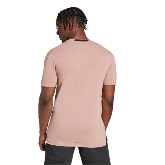 adidas Designed for Training Workout T-Shirt Asia Sizing 'Pink' JI5771