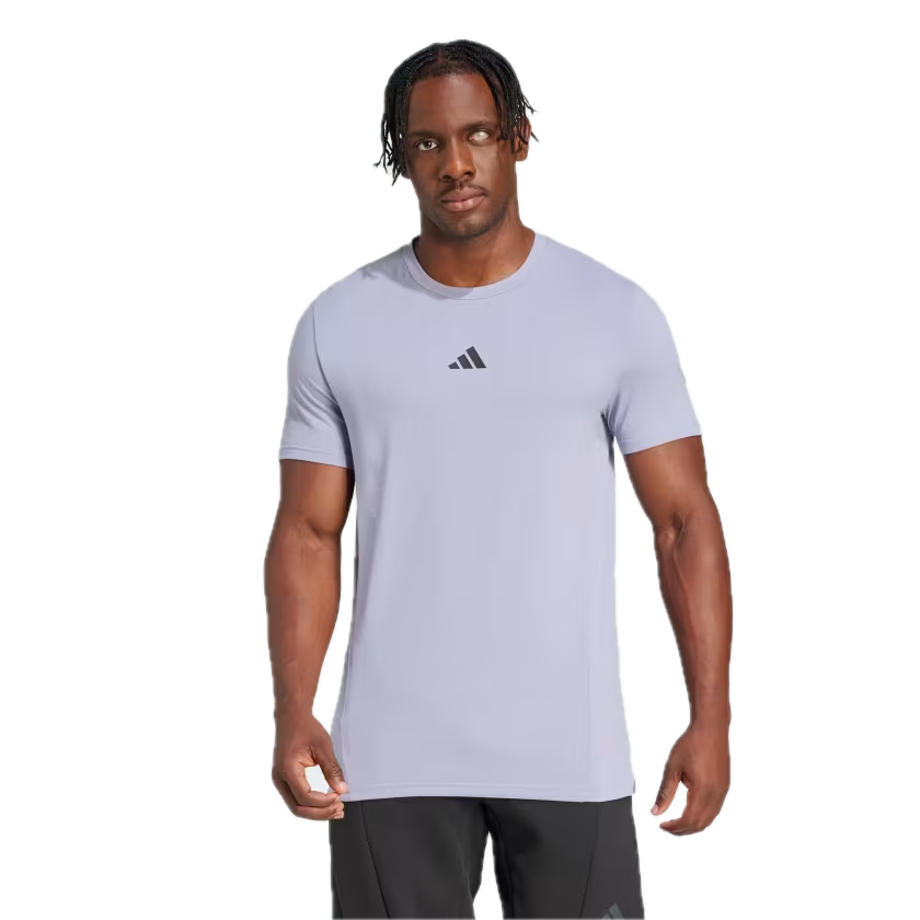 adidas Designed for Training Workout T-Shirt 'Purple' JI5772