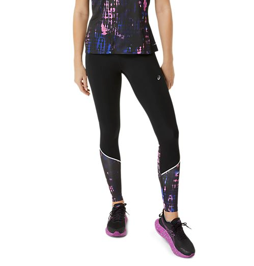 (WMNS) ASICS ROAD LITE-SHOW Tights 'Black Magenta' 2012D074-001