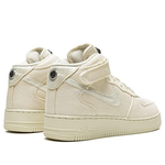 Nike x Stussy Air Force 1 Mid 'Fossil' DJ7841-200