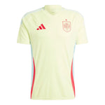 adidas Spain 24 Away Soccer Jersey Asia Sizing 'Pulse Yellow' IS9033