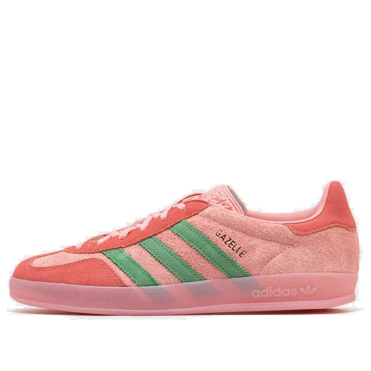 (WMNS) adidas Gazelle Indoor 'Pink Spark Preloved Green' IG6782