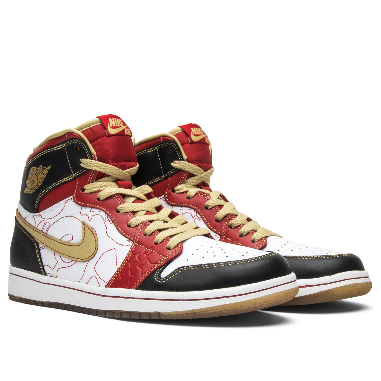 Air Jordan 1 Retro High OG 'Ignite Shanghai' 555088-040