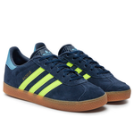 (GS) adidas Gazelle 'Night Indigo Solar Yellow'  IH2795