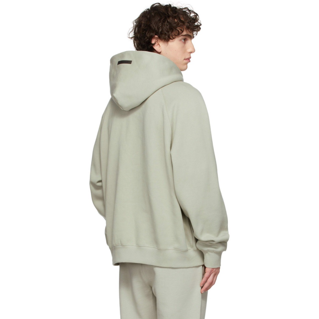 Fear of God Essentials x SSENSE Pullover Hoodie 'Green Concrete' 192SU212116F