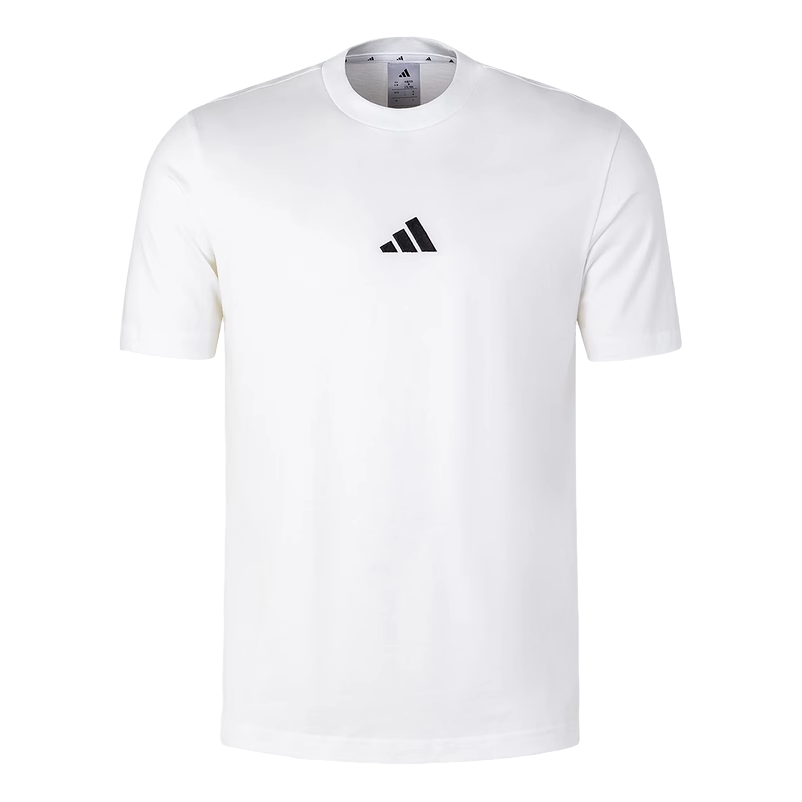 adidas Breathable T-Shirt 'White Black' JY8561