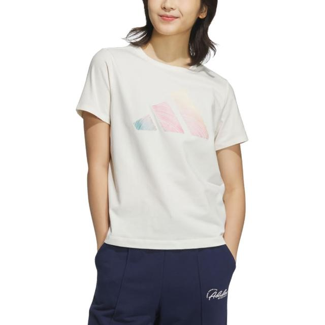 adidas Logo Short Sleeves T-Shirt 'White' JL6284
