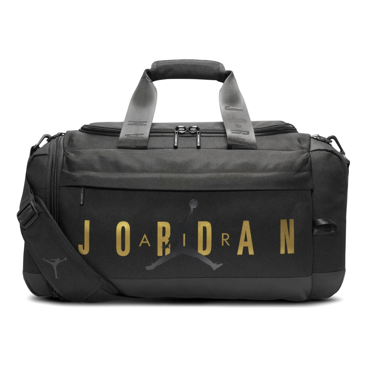 Air Jordan Velocity 36L Travel Bag 'Black Gold' JD2443002AD-001