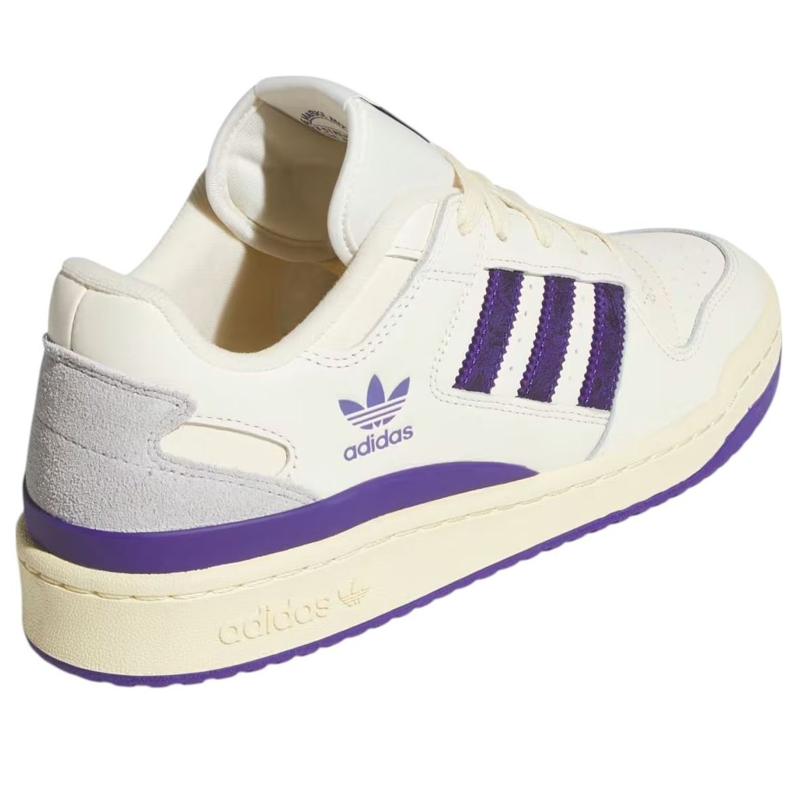 adidas Forum Low CL 'Cream White Collegiate Purple Warm Vanilla' JI3268