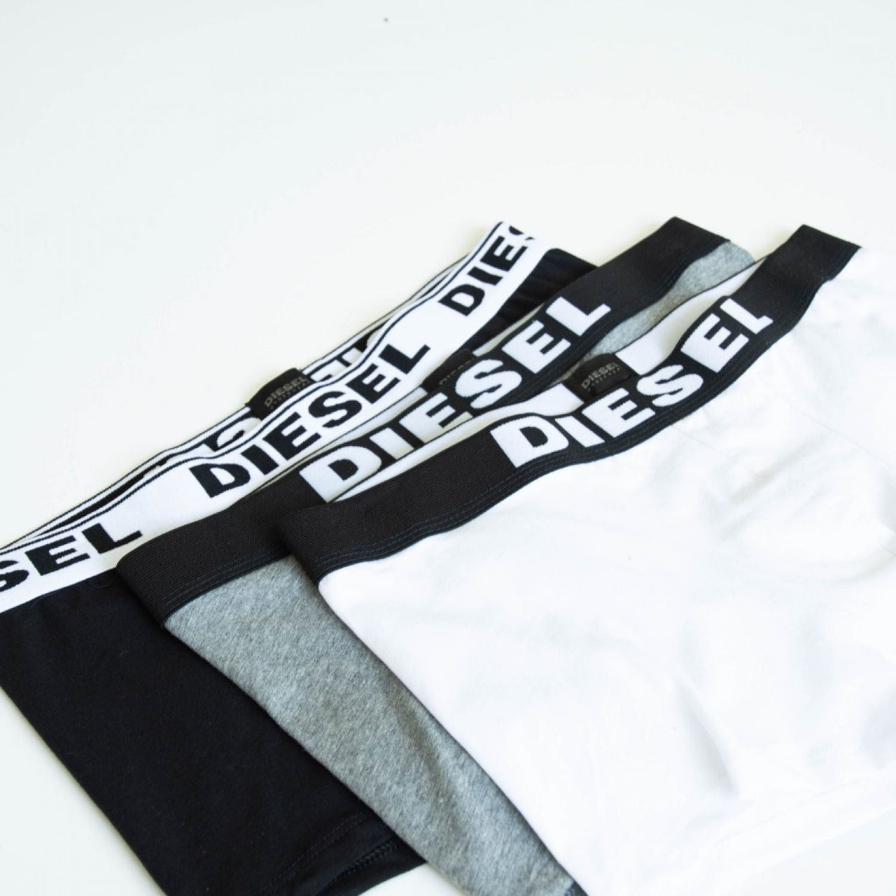Diesel Kory Grey/Multi Three Pack Boxers Underwear
