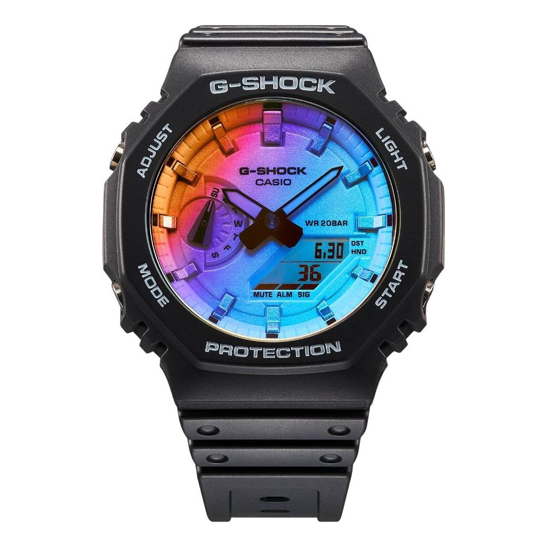 CASIO G-Shock Analog-Digital 'Black' GA-2100SR-1APR