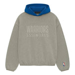 Fear of God Essentials x NBA Golden State Warriors Hoodie 'Grey Blue' 192AL246502F