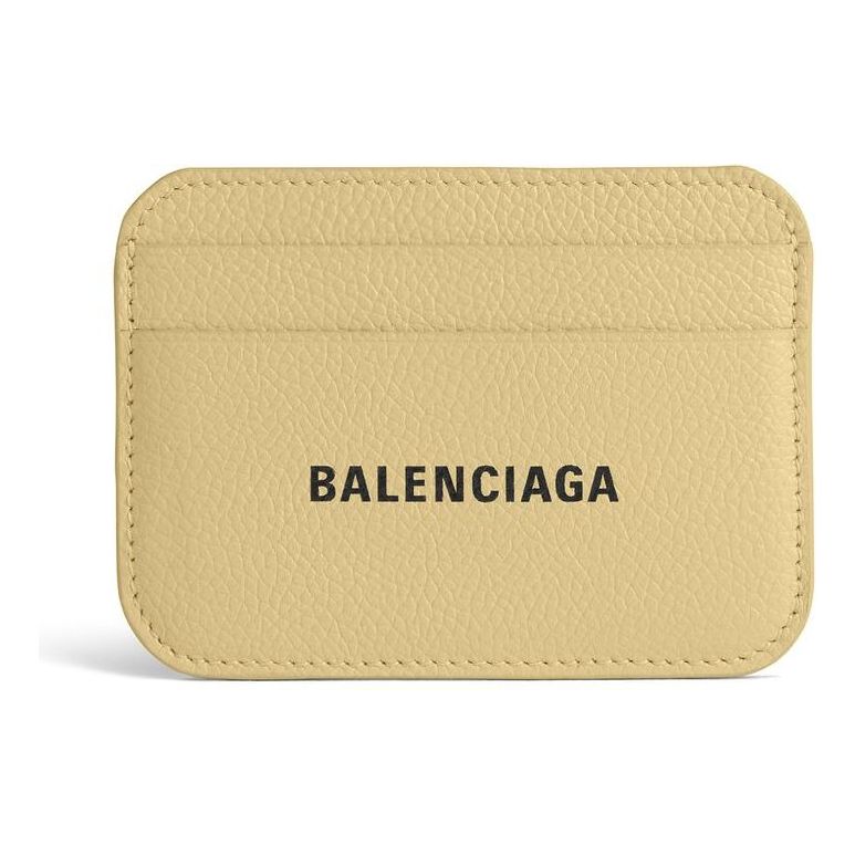 (WMNS) Balenciaga Cash Card Holder 'Light Yellow' 5938121IZI37660