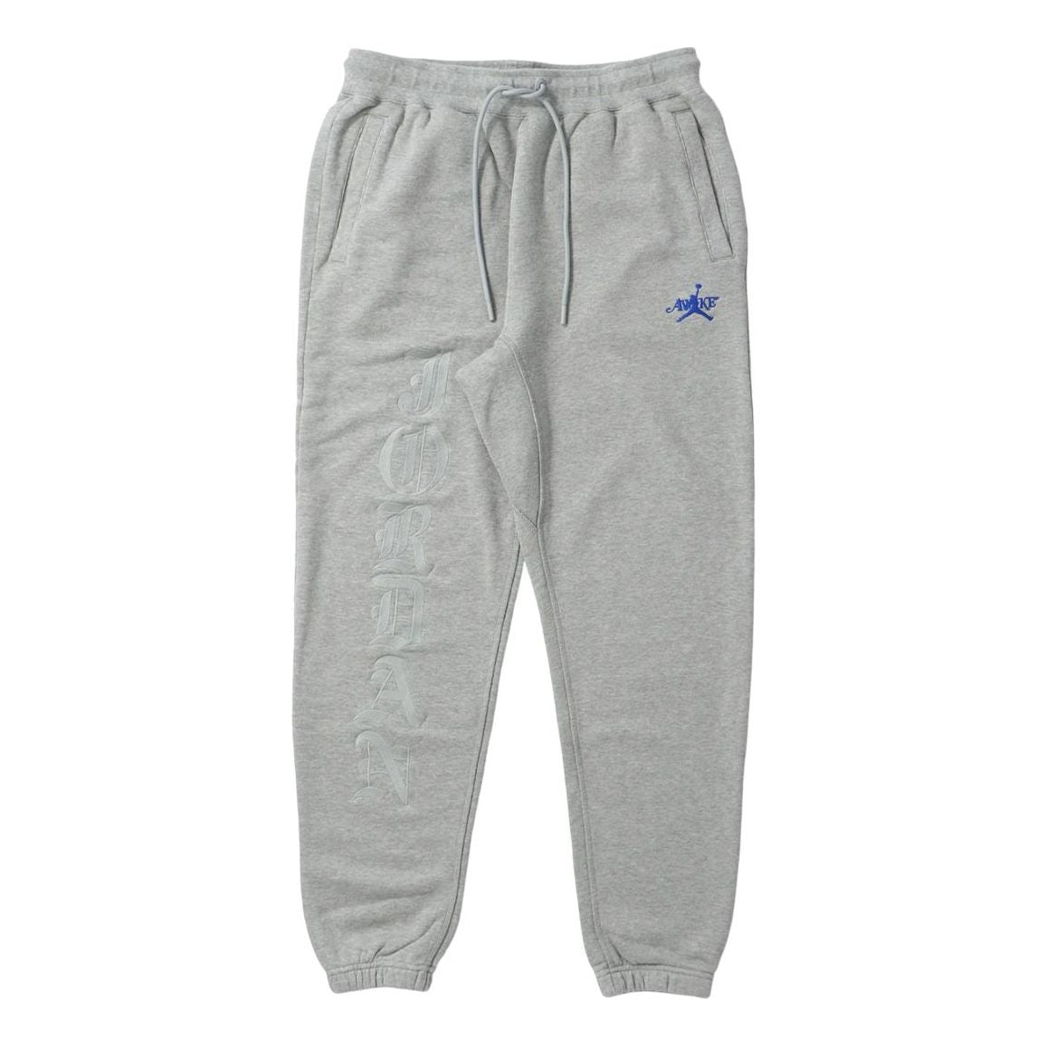 Air Jordan x Awake NY Fleece Pants Asia Sizing 'Dark Grey Heather Game Royal' FQ5446-091