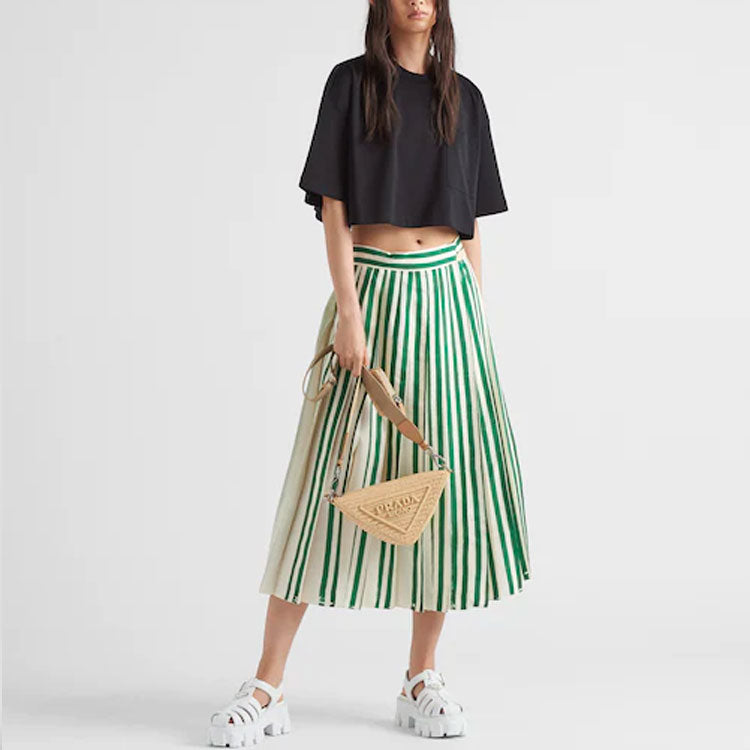 PRADA Crop Tops Women's Black