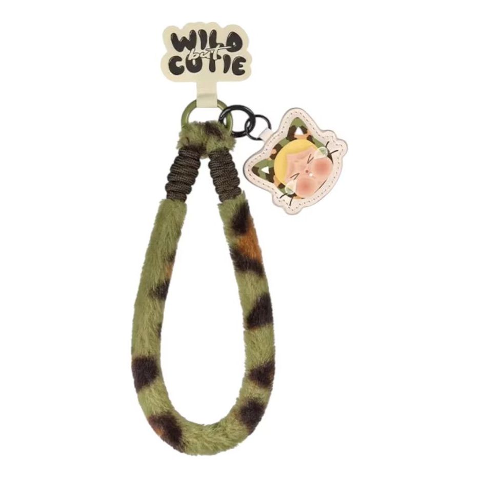 Pop Mart CryBaby Wild but Cutie Phone Charm 'Camo Cutie' PPMT-2505-0011-CC