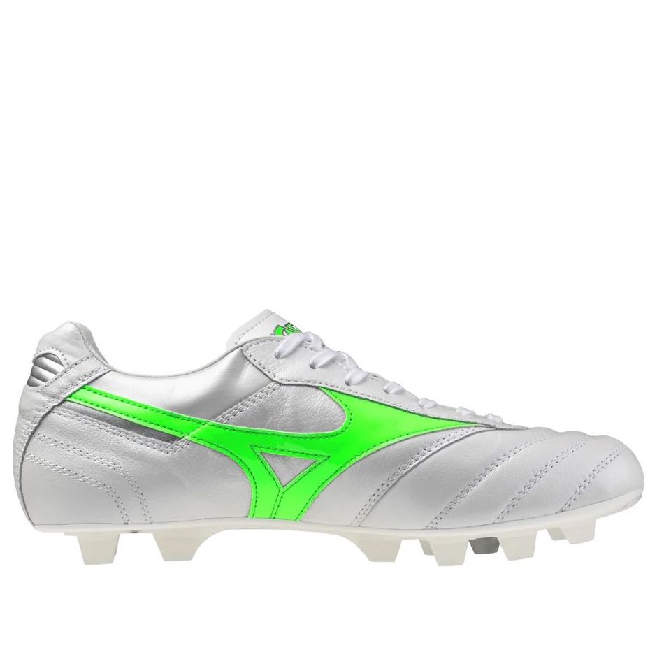 Mizuno Morelia II Made in Japan FG 'Frontier Pack White Green Gecko' P1GA250137