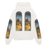 Who Decides War x EST Gee Stained Glass Hoodie 'White' WDSG627