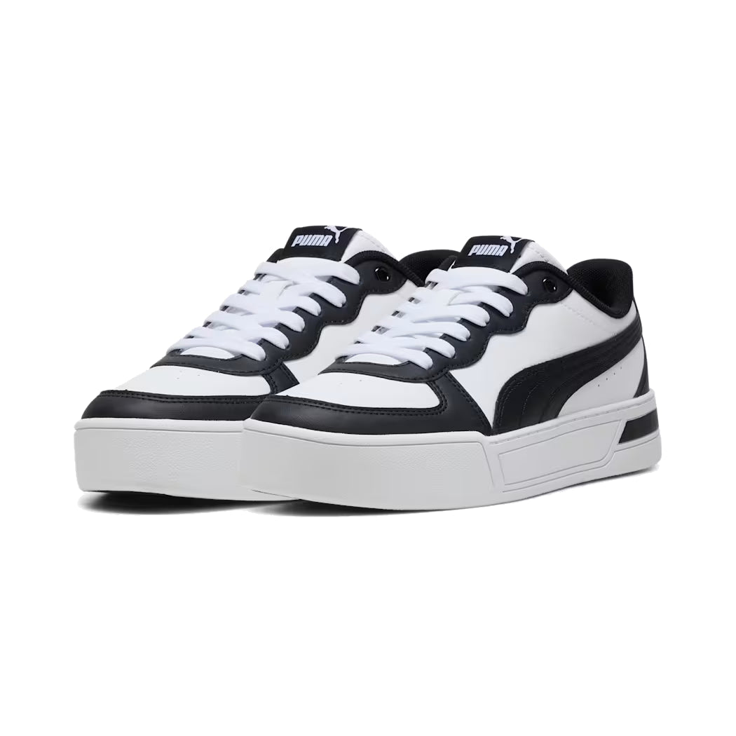 (WMNS) PUMA Skye White Black' 374764-25