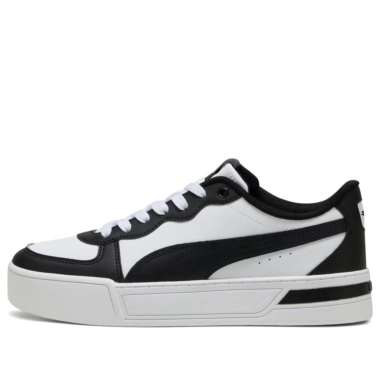 (WMNS) PUMA Skye White Black' 374764-25