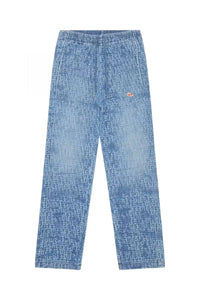 Diesel D-Martians Blue Sweat Denim Jeans