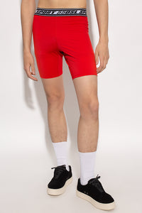 Diesel Sport Sprant Red Bike Shorts