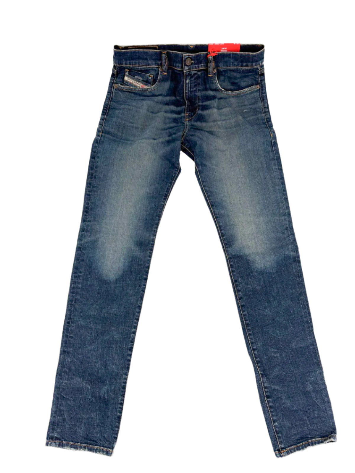 Diesel D-Strukt Blue Slim-Fit Stretch Jeans Denim