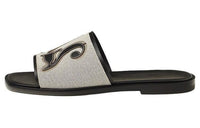 HERMES Slide Slippers Men's Black
