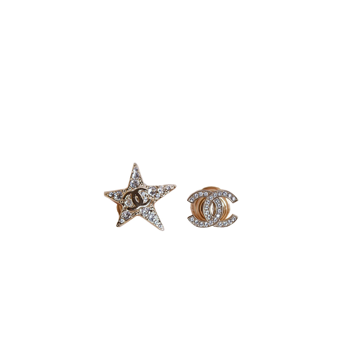 CHANEL Hair Clips Women's Gold