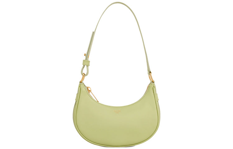CELINE AVA Smooth Cow Leather Shoulder Bag, Handbag, Shoulder Bag Women's Avocado Green