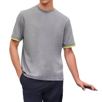 HERMES T-Shirts Men Gray