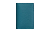 HERMES MC² Euclide Epsom Leather Coin Purse, Card Holder Men's D2 NEW BLEU JEAN New Denim Blue