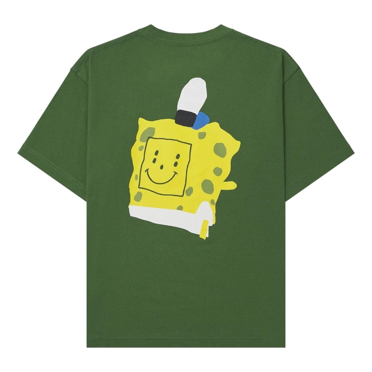 UNIQLO x Cactus Plant Flea Market Spongebob Squarepants UT Graphic T-Shirt 'Olive' 477913-56
