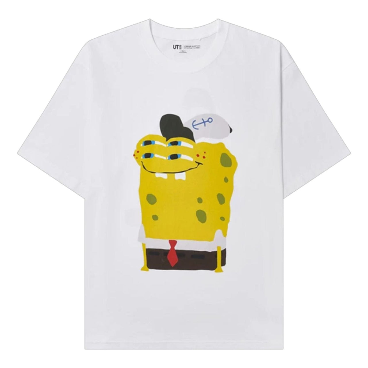 UNIQLO x Cactus Plant Flea Market Spongebob Squarepants UT Graphic T-Shirt 'White' 477914-00