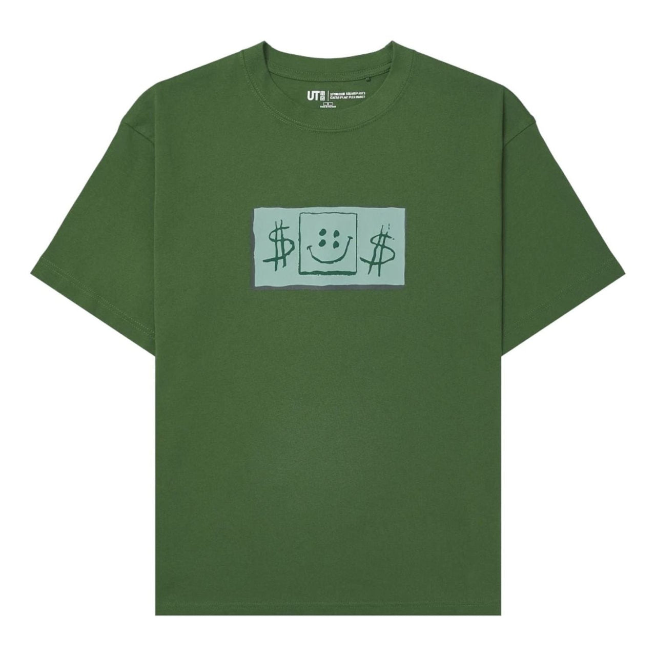 UNIQLO x Cactus Plant Flea Market Spongebob Squarepants UT Graphic T-Shirt 'Olive' 477913-56